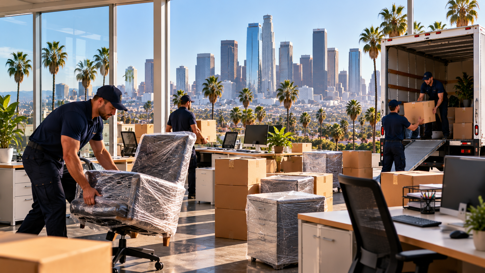 small office movers Los Angeles
