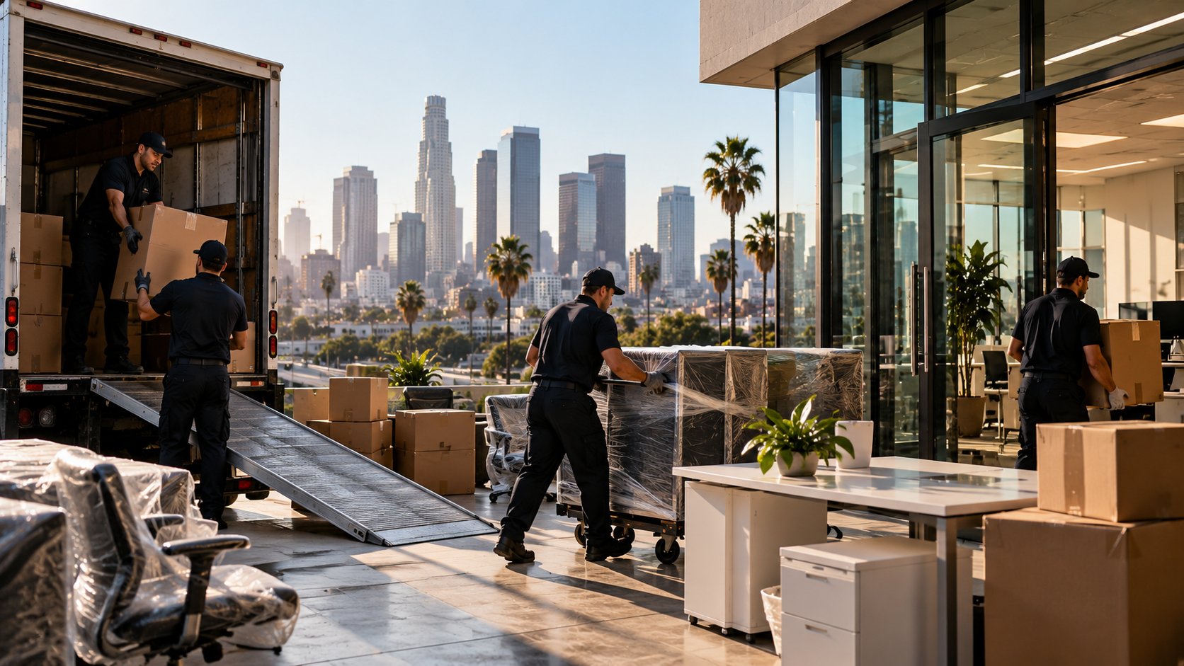 commercial moving cost